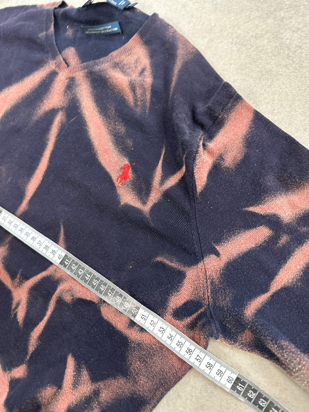 Polo Ralph Lauren sweater custom y2k (L)