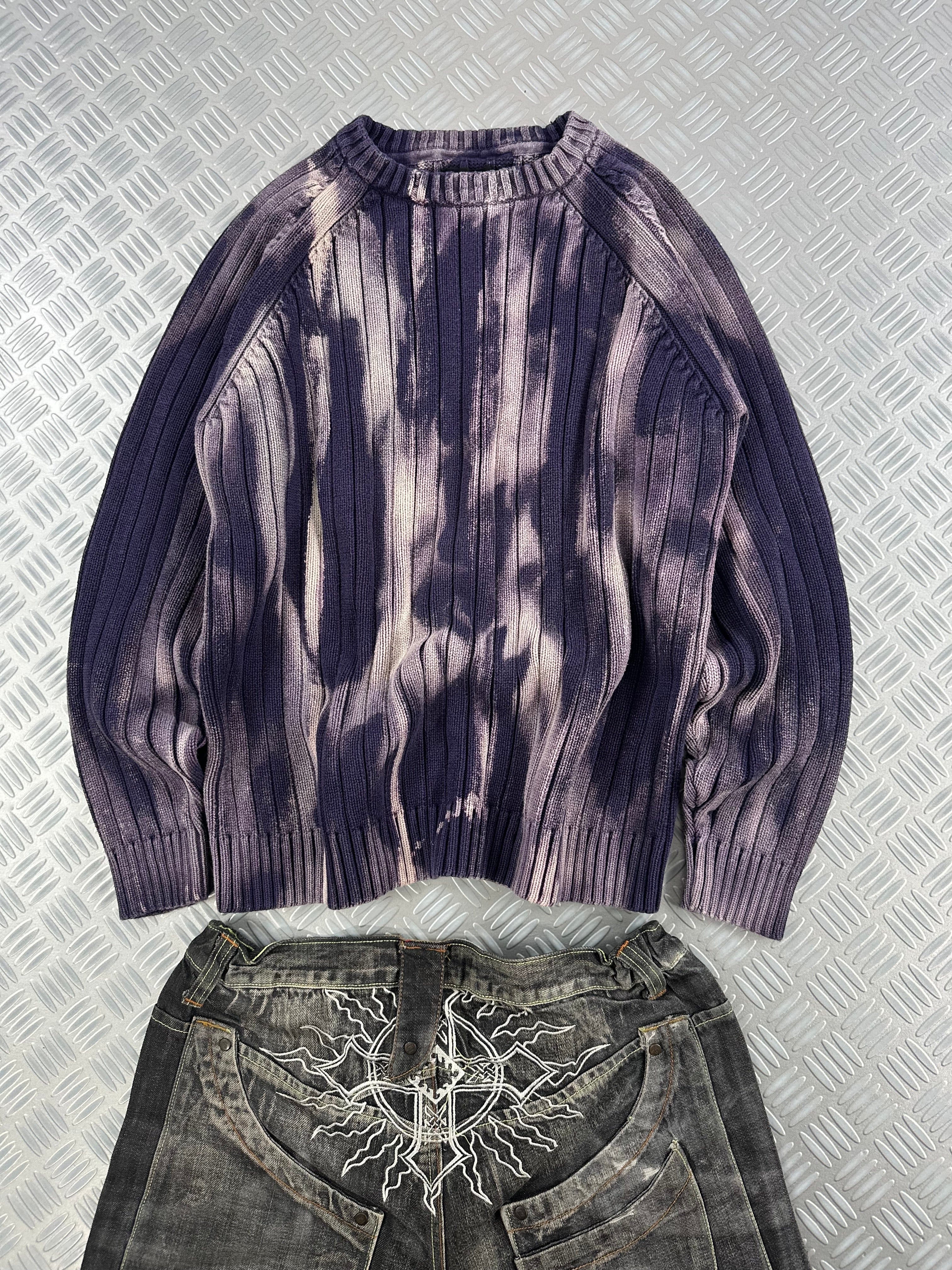 Handmade knitted sweater vintage (L)