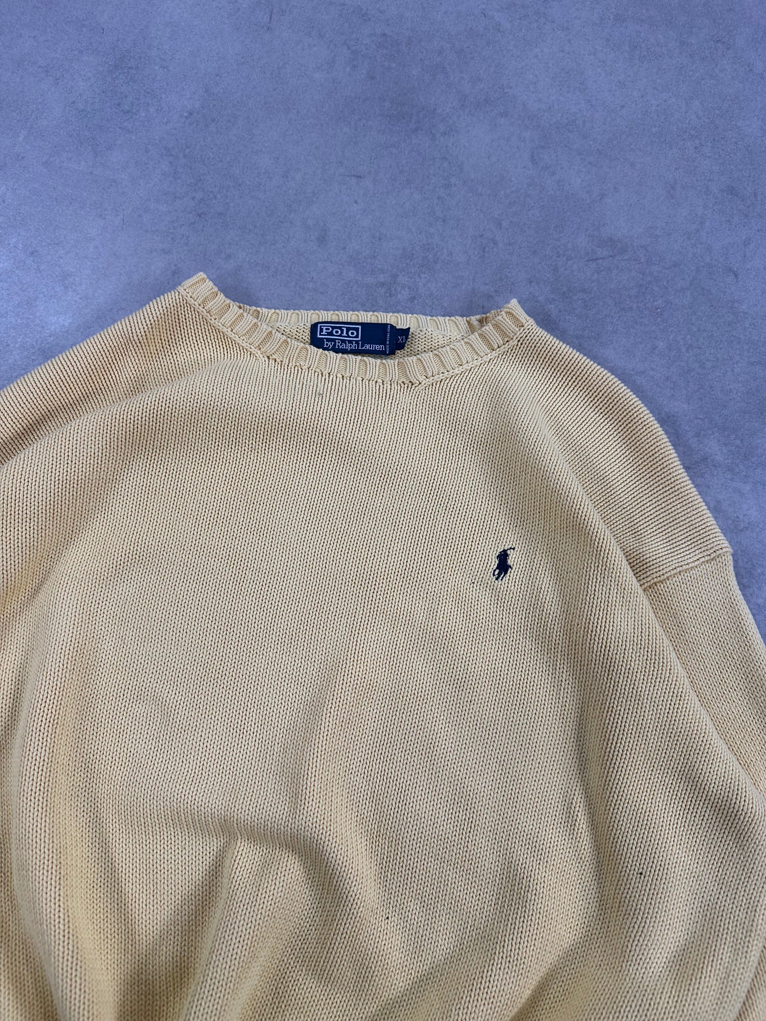 Vintage polo Ralph Lauren knitted sweater (XL)
