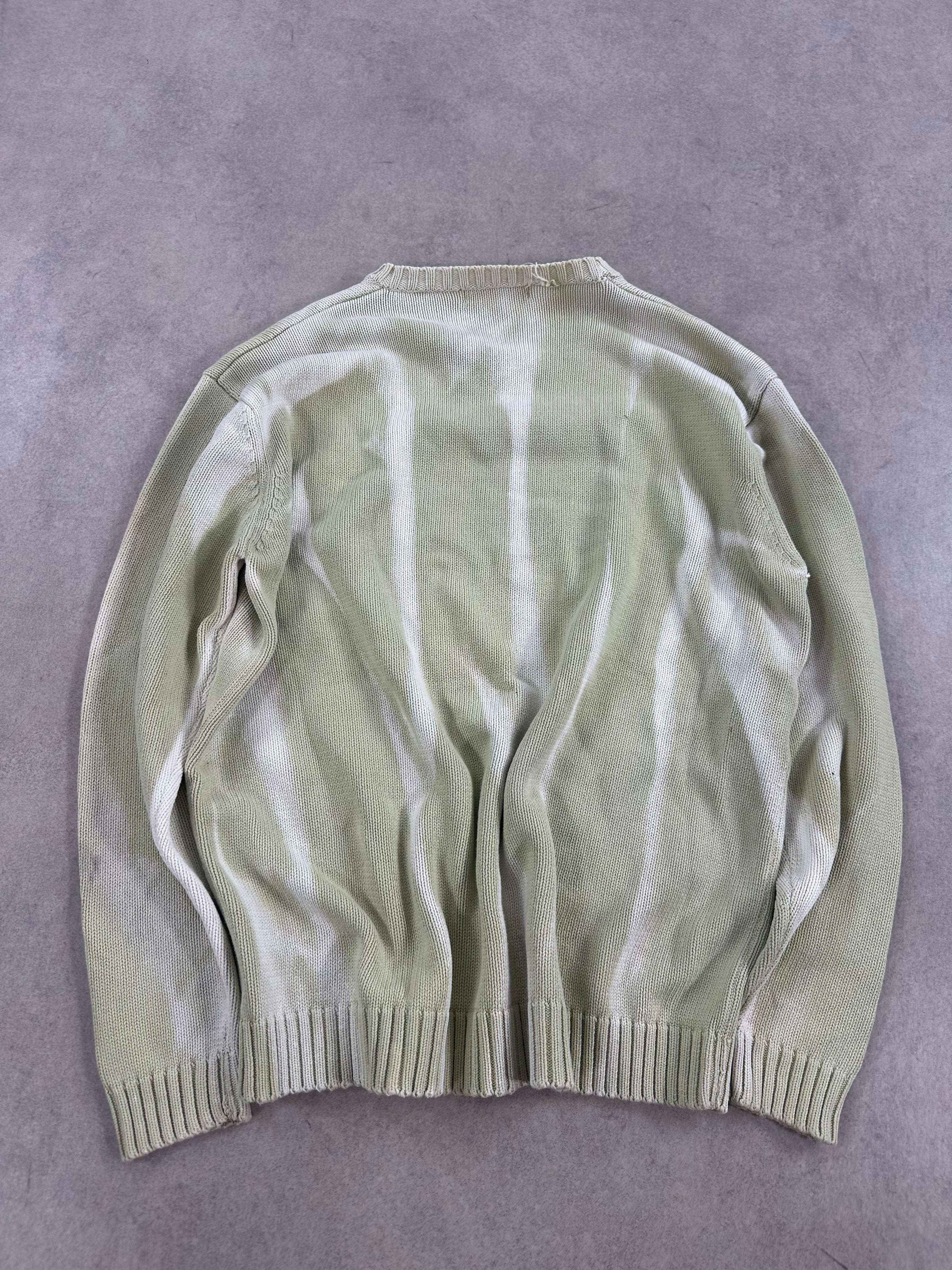Vintage knitted sweater y2k custom (L)