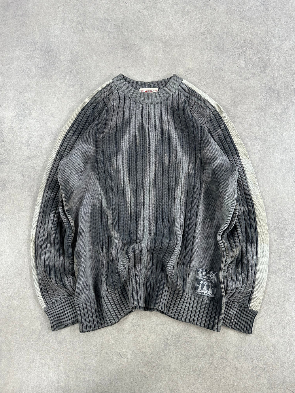 Knitted sweater vintage custom y2k (M)