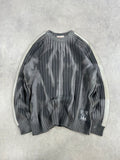 Knitted sweater vintage custom y2k (M)