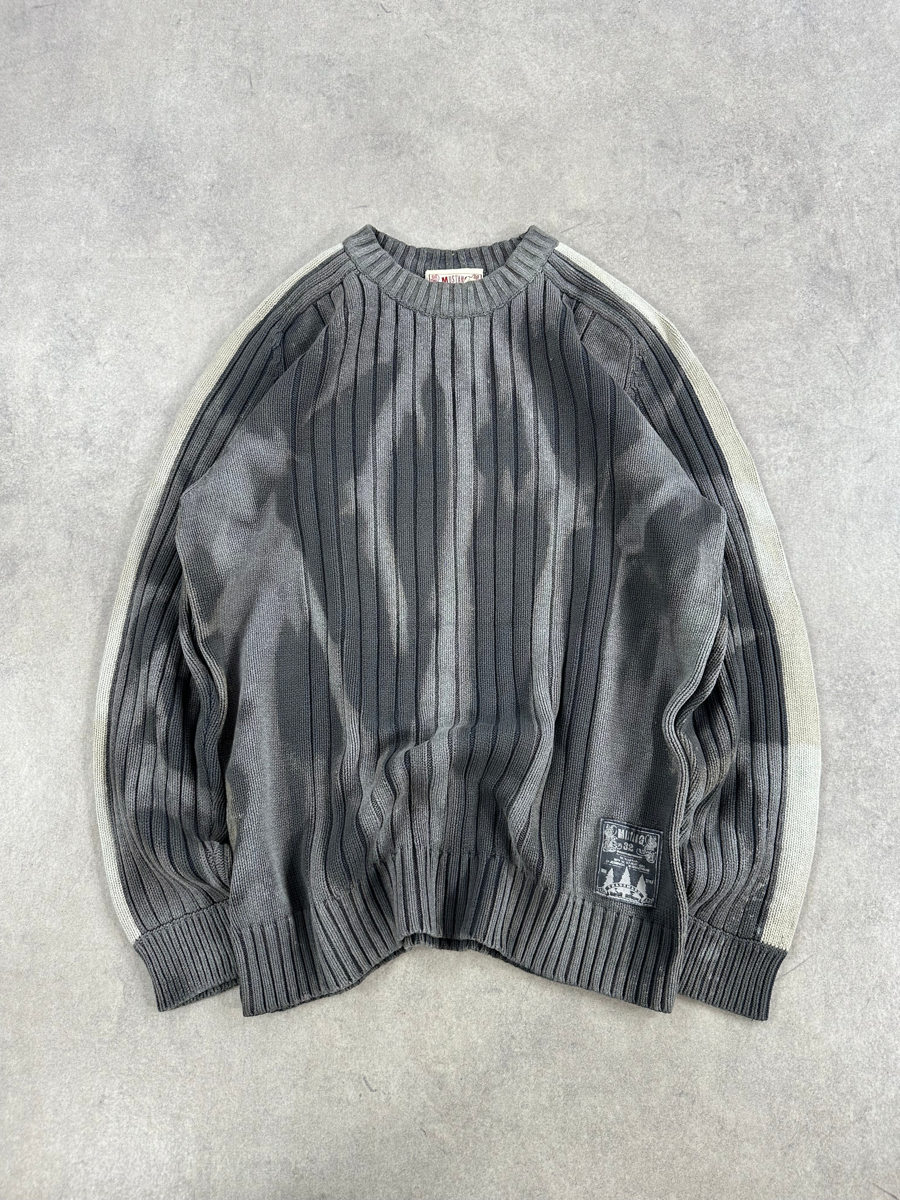 Knitted sweater vintage custom y2k (M)