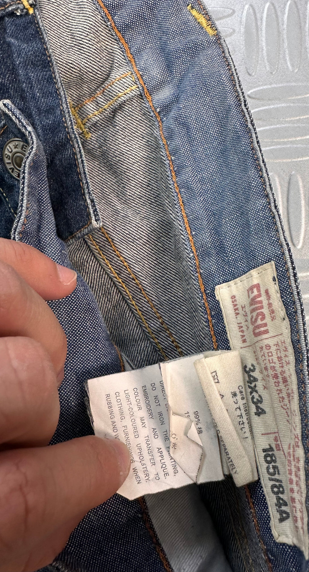 Evisu jeans vintage 2000’s y2k (L)