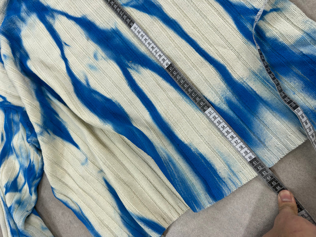 Vintage Knitted Y2k Sweater custom (L)