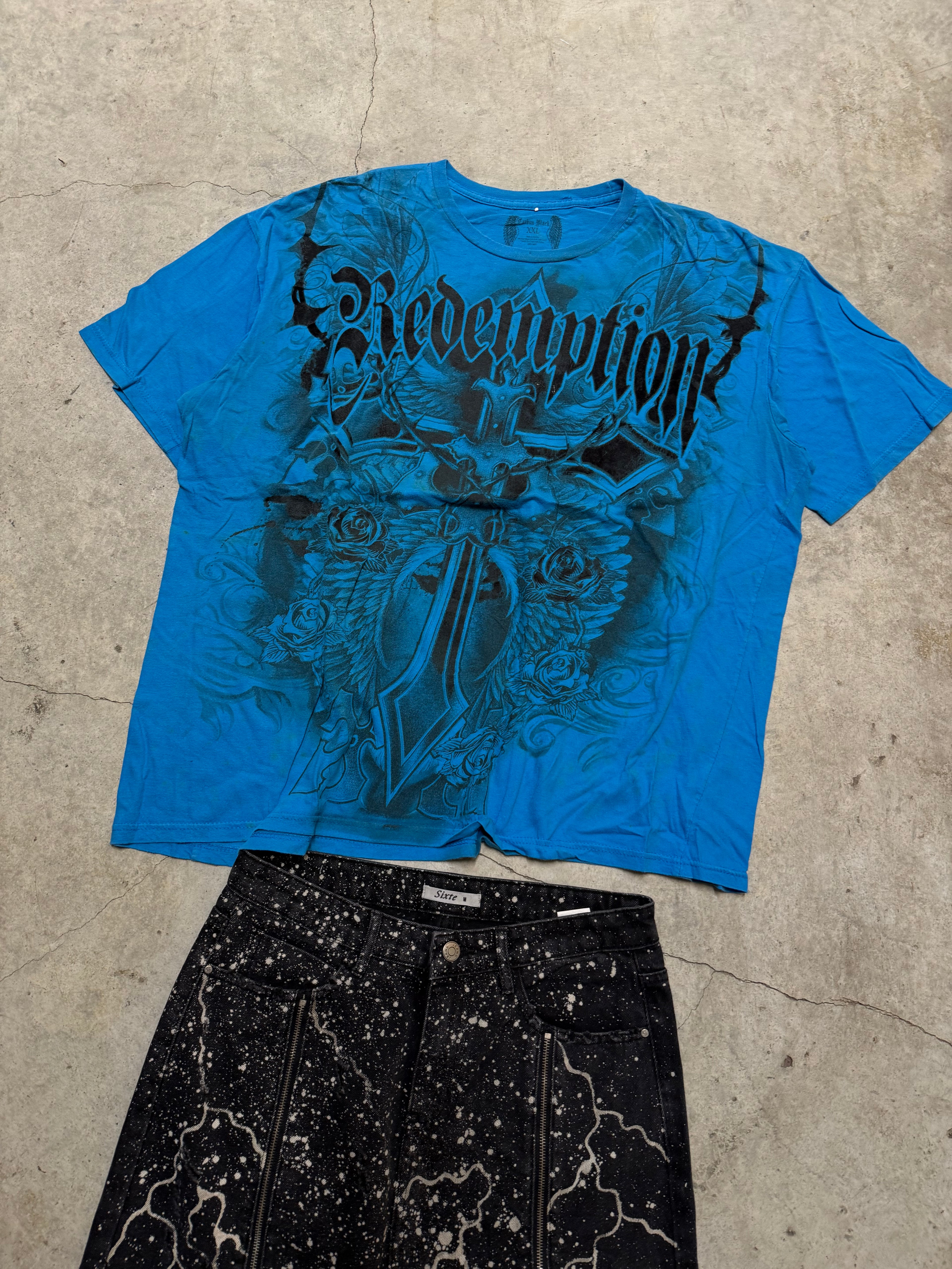 Vintage Redemption Y2k T-Shirt (XXL)