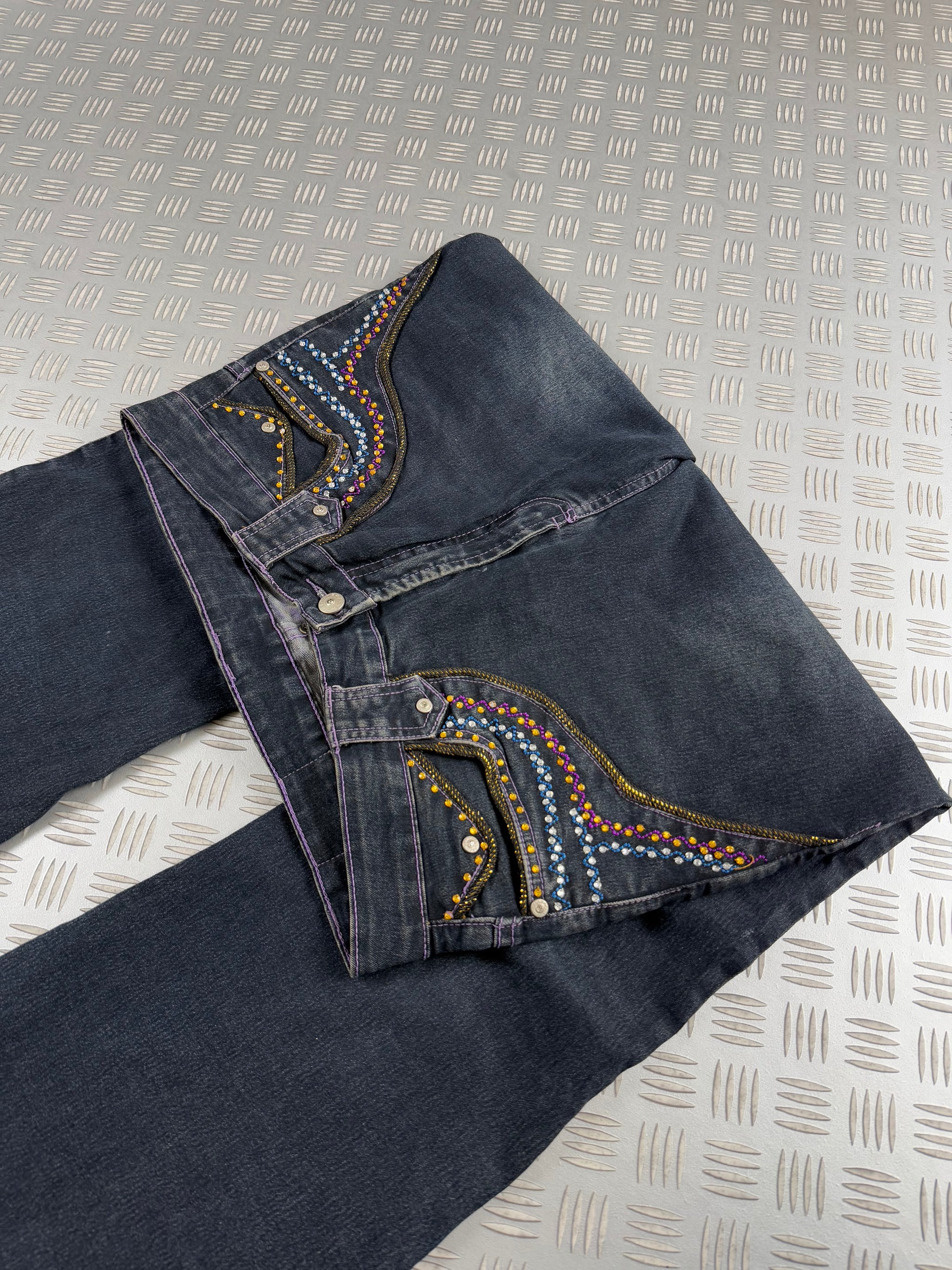 Vintage Y2K Japanese Boot cut Jeans (40)