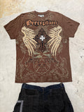 Vintage Redemption Y2k Affliction style T-Shirt (XL)