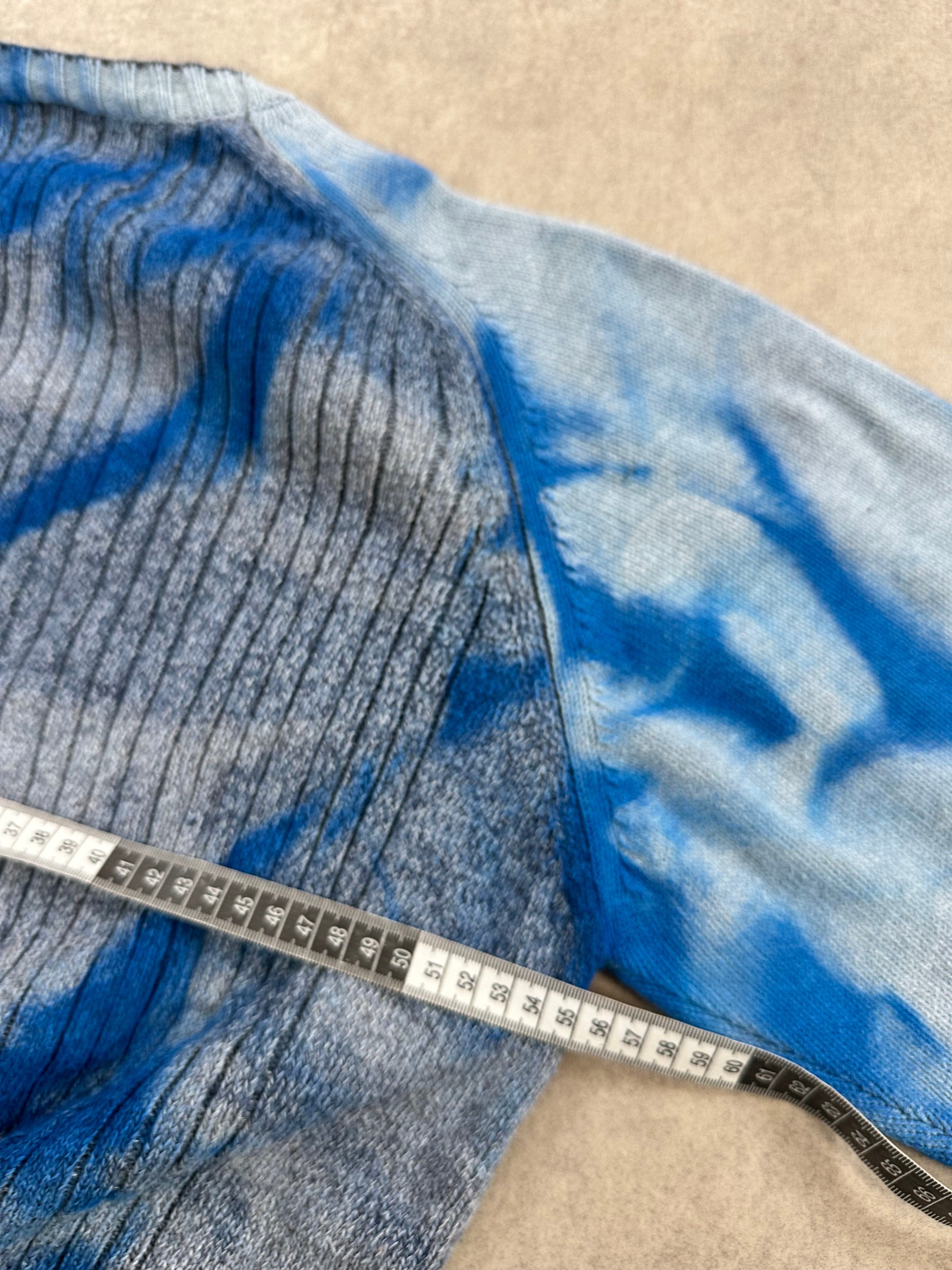 Custom knitted sweater y2k oversized (L)