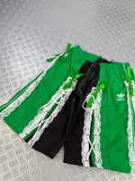 Coquette baggy jorts handmade y2k ( XS, S, M, L, XL)