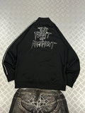 Y2K bomber jacket vintage punk (L)
