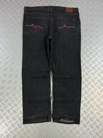Vintage Hip Hop lrg tribal baggy jeans 2000s style