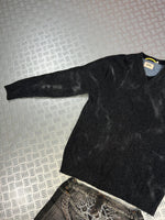Vintage Washed y2k Knitted Sweater 90s style