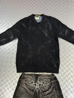 Vintage Washed y2k Knitted Sweater 90s style