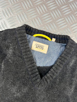 Vintage Washed y2k Knitted Sweater 90s style