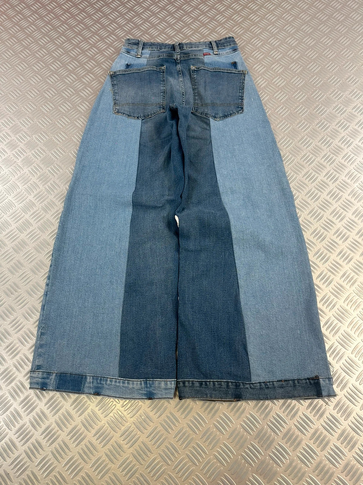 Vintage Hip Hop Denim y2k Baggy Jeans Betty Boop style 90s Upcycled