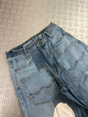 Vintage Hip Hop Denim y2k Baggy Jeans Betty Boop style 90s Upcycled