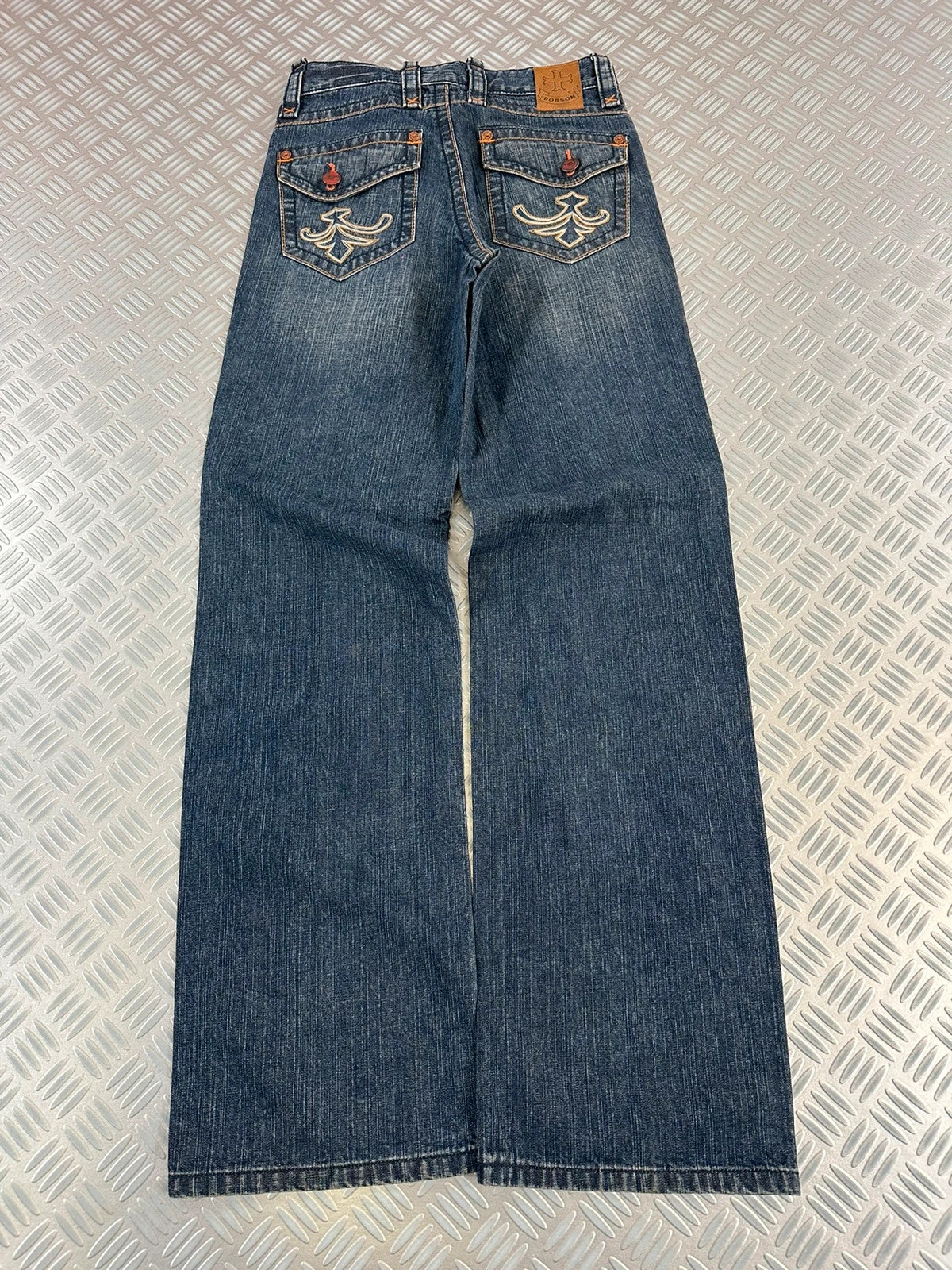 Vintage Bobson Flared Y2K Japanese Jeans rare piece 2000s