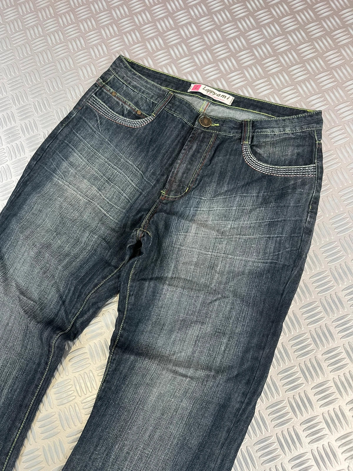 Vintage Lappy Ami Hip Hop Baggy Jeans 90s rare piece