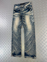 Vintage Jambangee y2k Japanese Denim Flared Jeans 90s rare piece