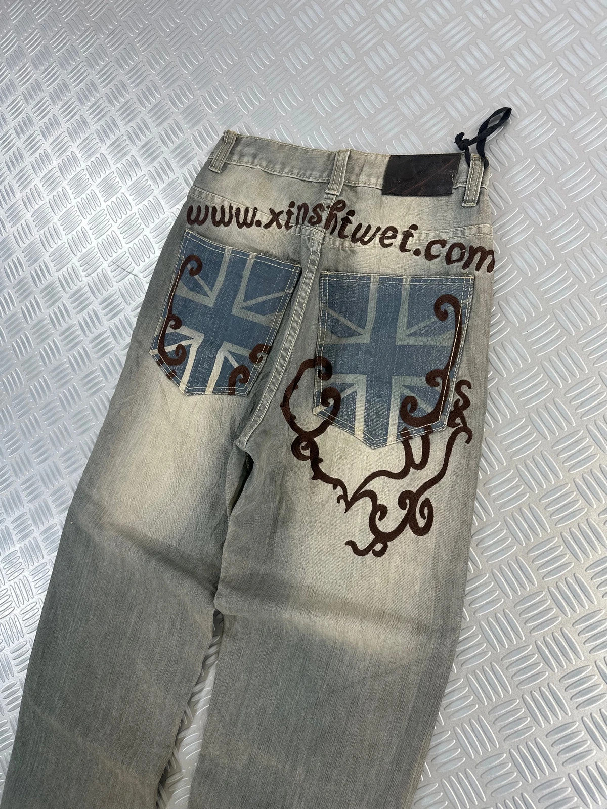 Vintage Tribal Y2K Japanese Jeans 90s rare