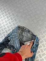Vintage Y2K Japanese Flared jeans 00s rare