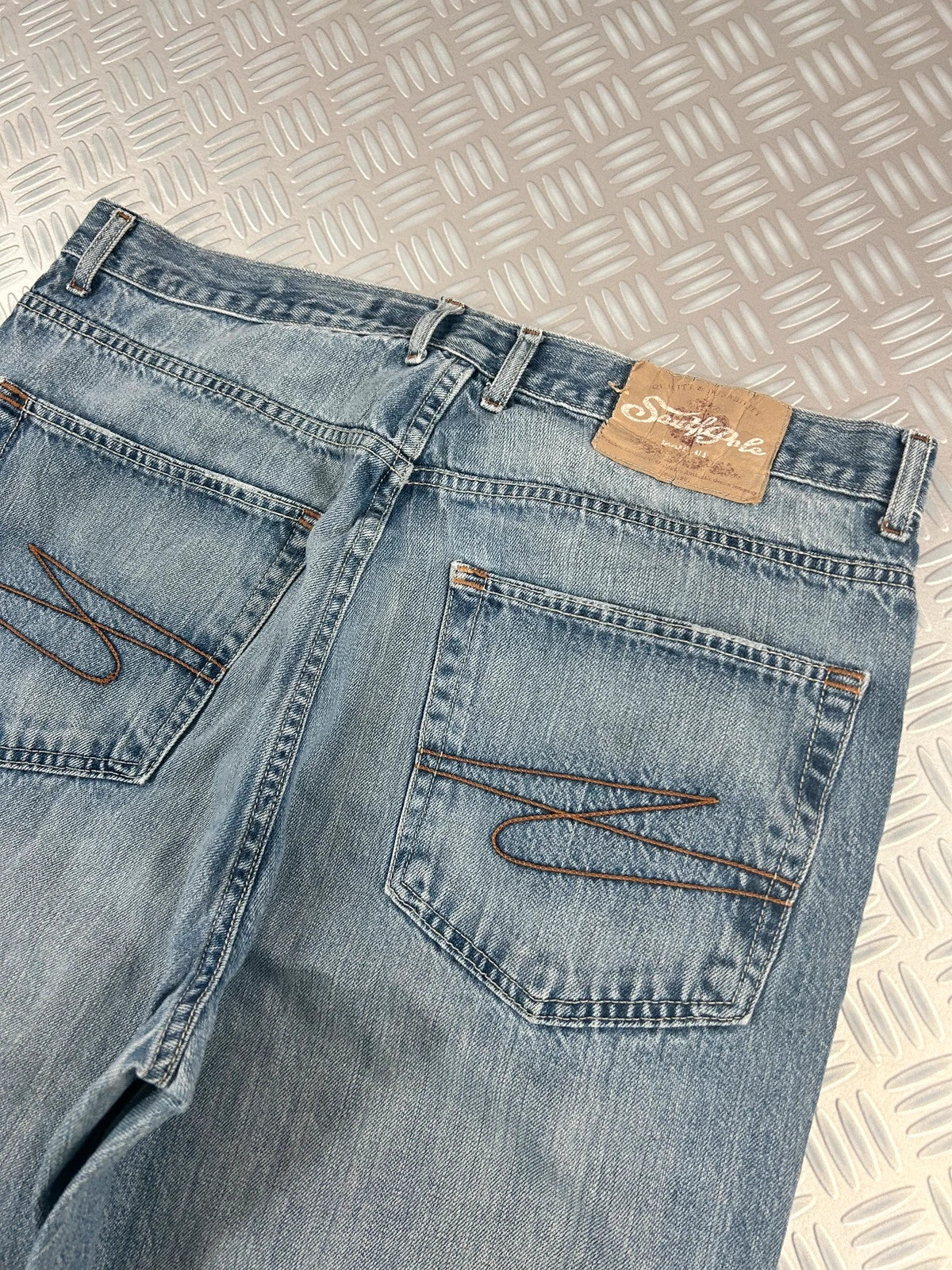 Vintage Southpole Denim Hip Hop Baggy Jeans 00s rare piece