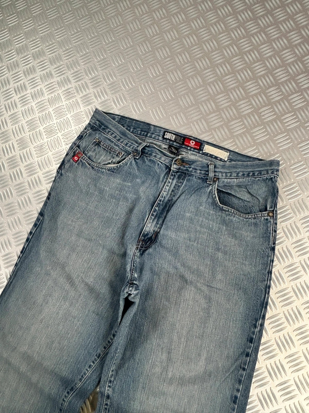 Vintage Southpole Denim Hip Hop Baggy Jeans 00s rare piece