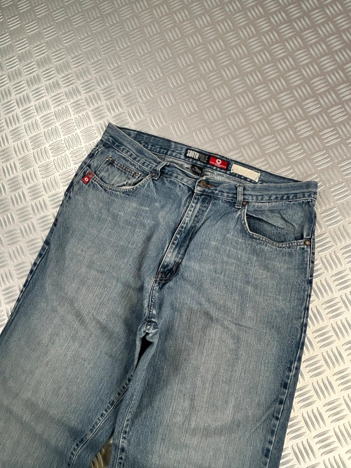 Vintage Southpole Denim Hip Hop Baggy Jeans 00s rare piece