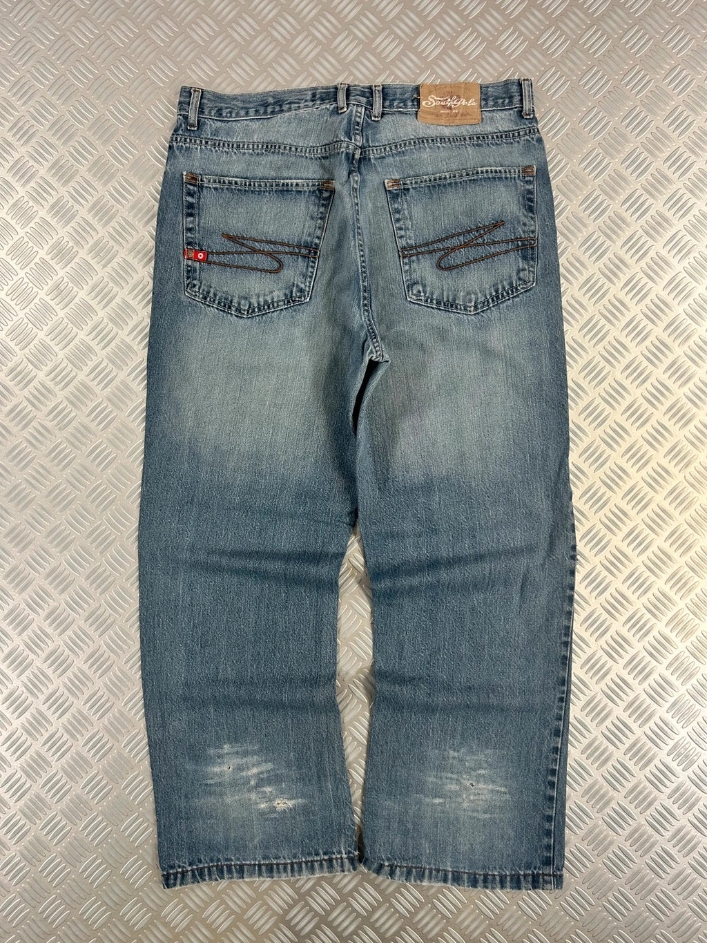 Vintage Southpole Denim Hip Hop Baggy Jeans 00s rare piece