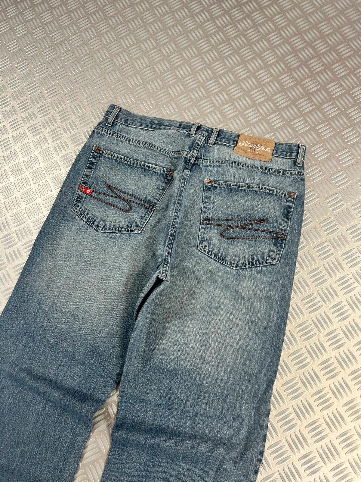 Vintage Southpole Denim Hip Hop Baggy Jeans 00s rare piece