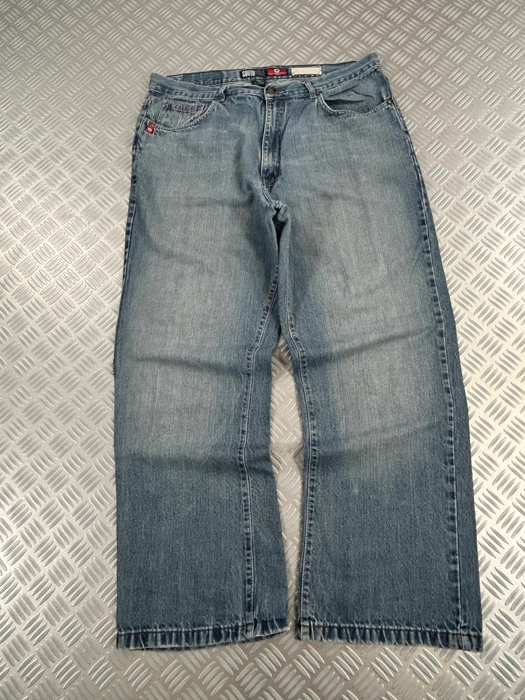 Vintage Southpole Denim Hip Hop Baggy Jeans 00s rare piece