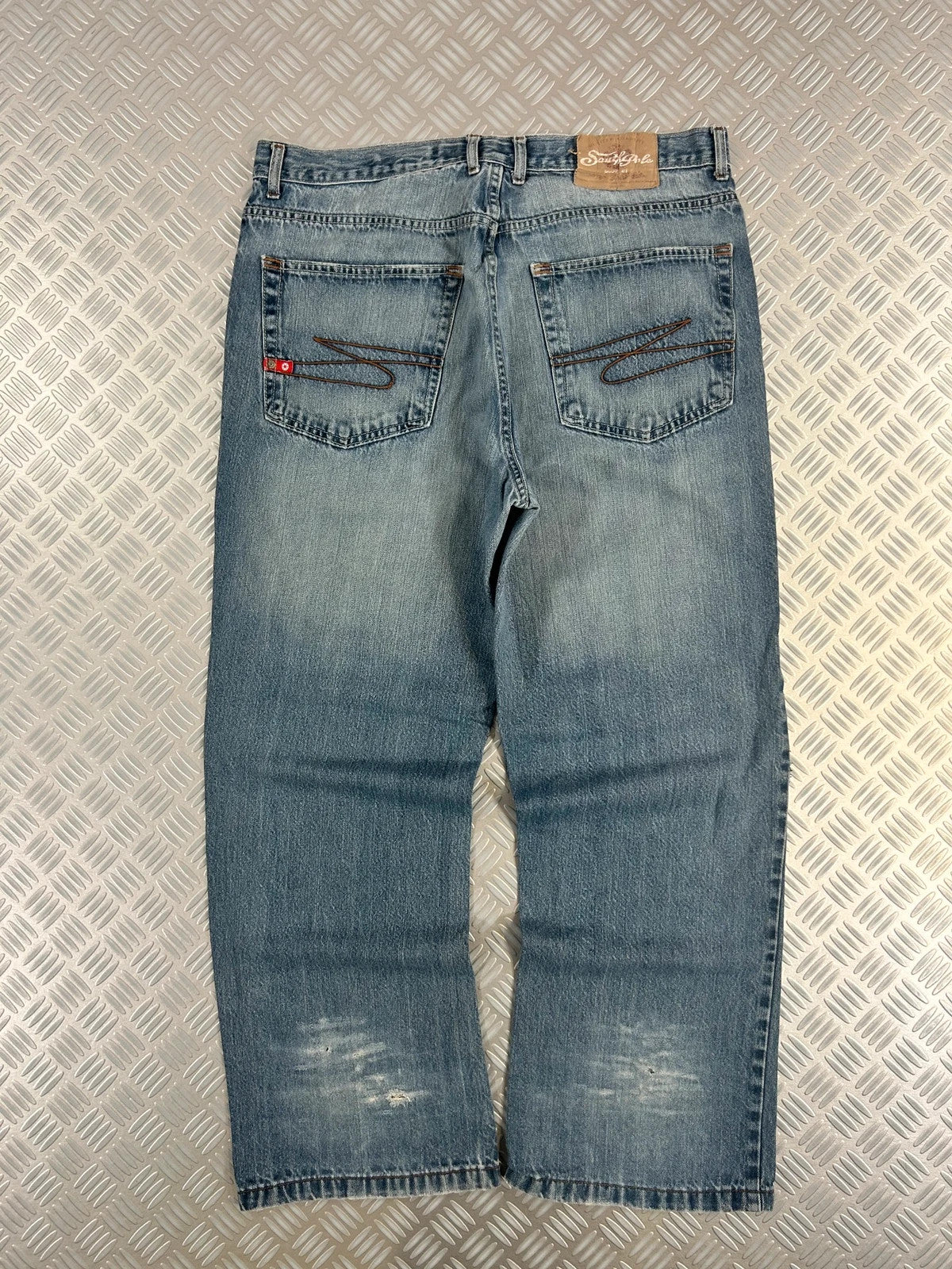 Vintage Southpole Denim Hip Hop Baggy Jeans 00s rare piece