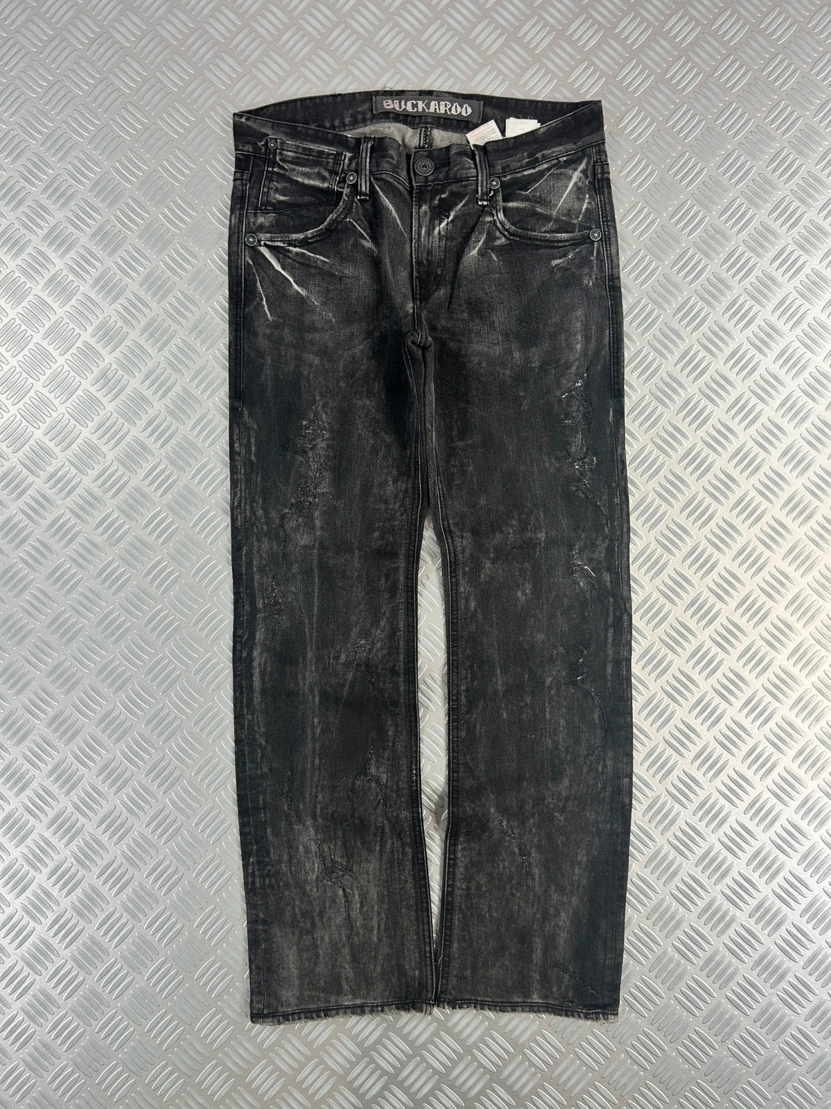 Vintage Faded Buckaroo Korean y2k Hip Hop Japanese Jeans 00s rare piece