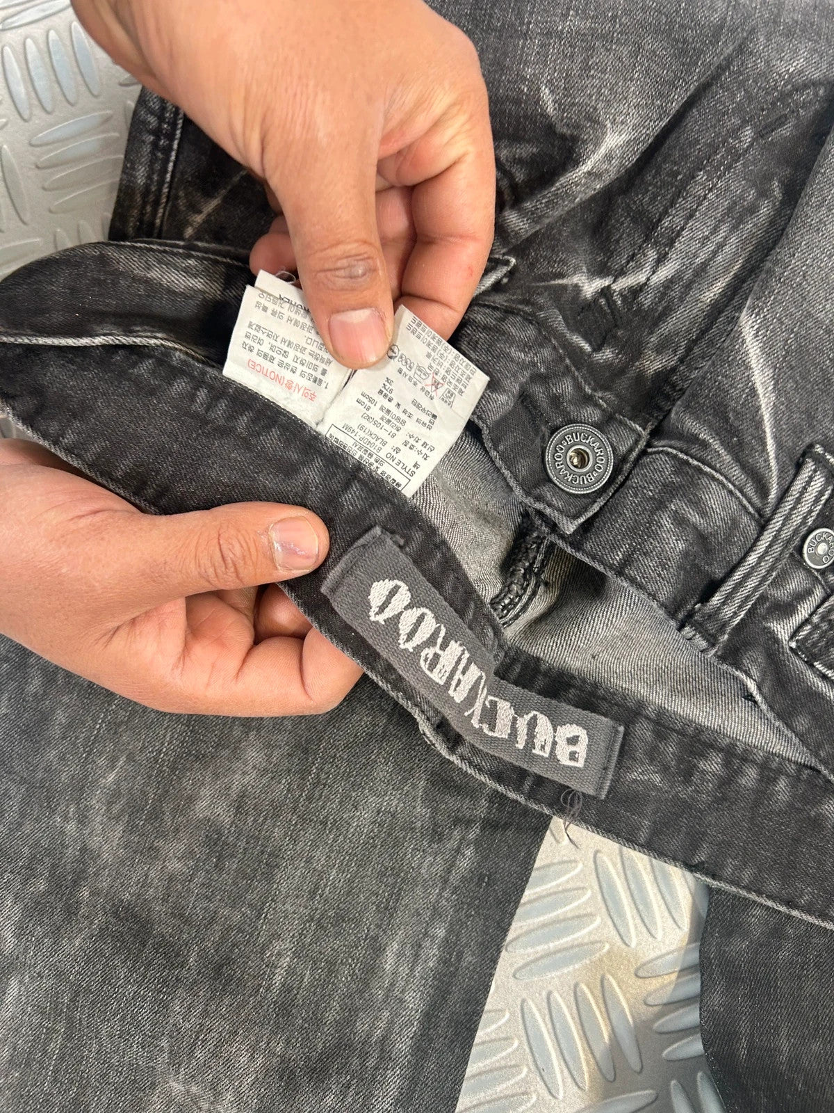 Vintage Faded Buckaroo Korean y2k Hip Hop Japanese Jeans 00s rare piece