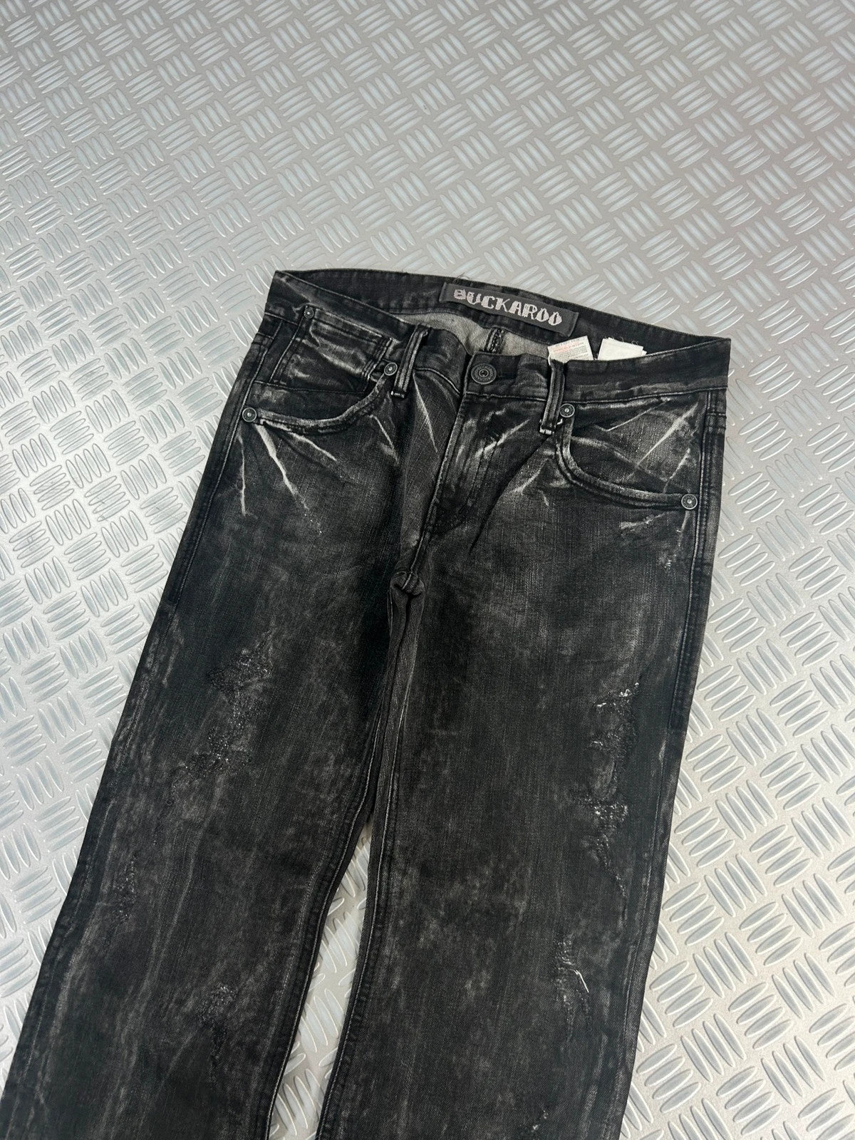 Vintage Faded Buckaroo Korean y2k Hip Hop Japanese Jeans 00s rare piece