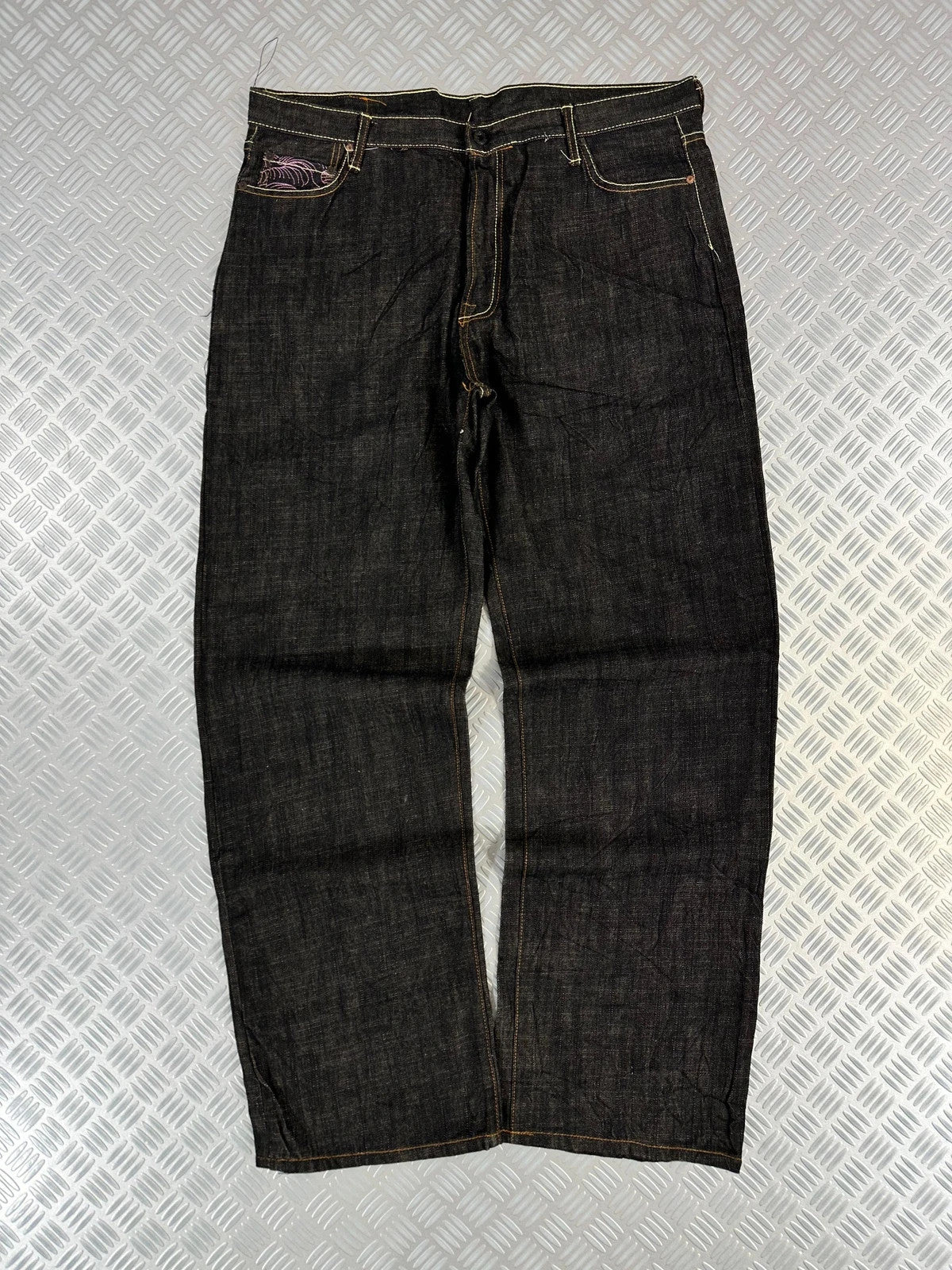 Vintage Red Monkey Company RMC Hip Hop Baggy Jeans rare piece 00s