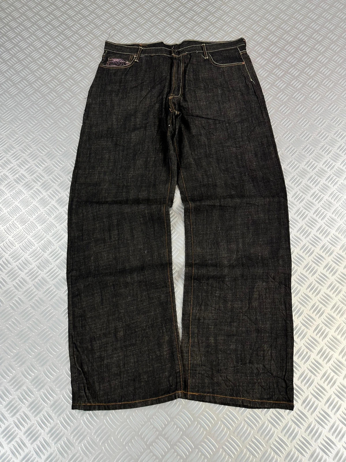Vintage Red Monkey Company RMC Hip Hop Baggy Jeans rare piece 00s