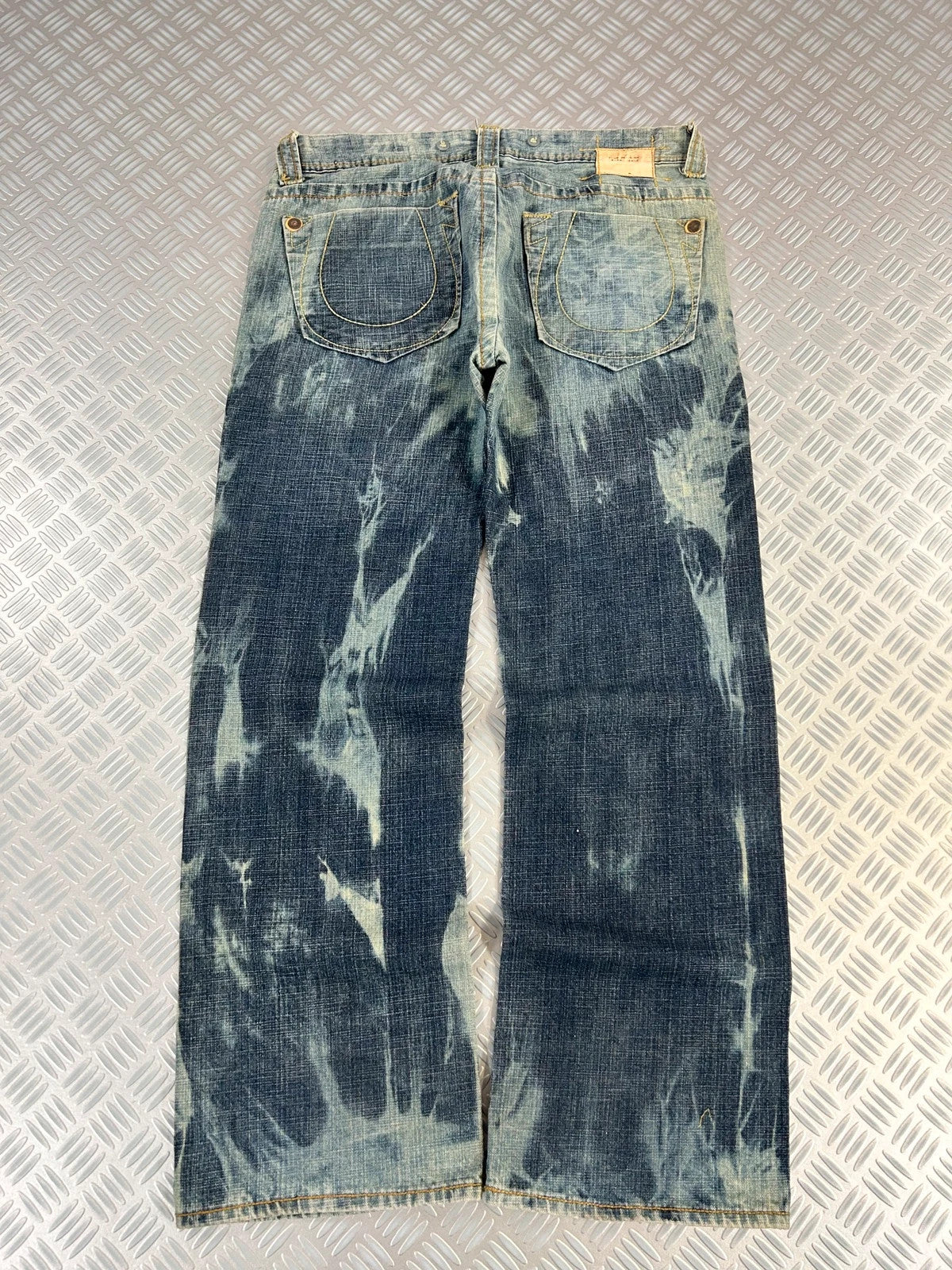Vintage True Religion Faded y2k Jeans 00s rare piece