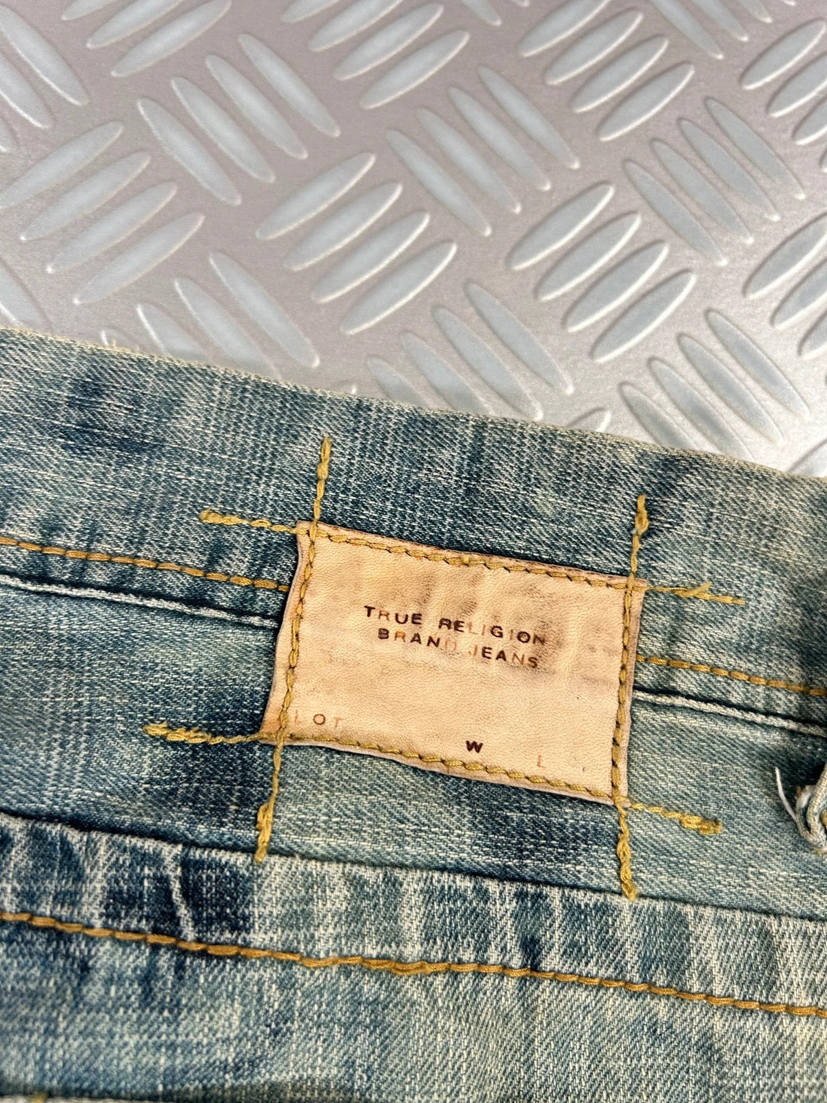 Vintage True Religion Faded y2k Jeans 00s rare piece