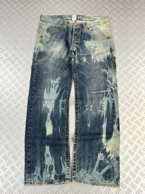 Vintage True Religion Faded y2k Jeans 00s rare piece
