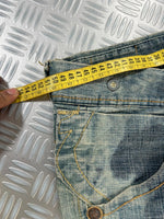 Vintage True Religion Faded y2k Jeans 00s rare piece