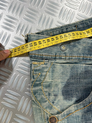 Vintage True Religion Faded y2k Jeans 00s rare piece