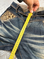 Vintage Flared Japanese y2k Jeans 2000s style