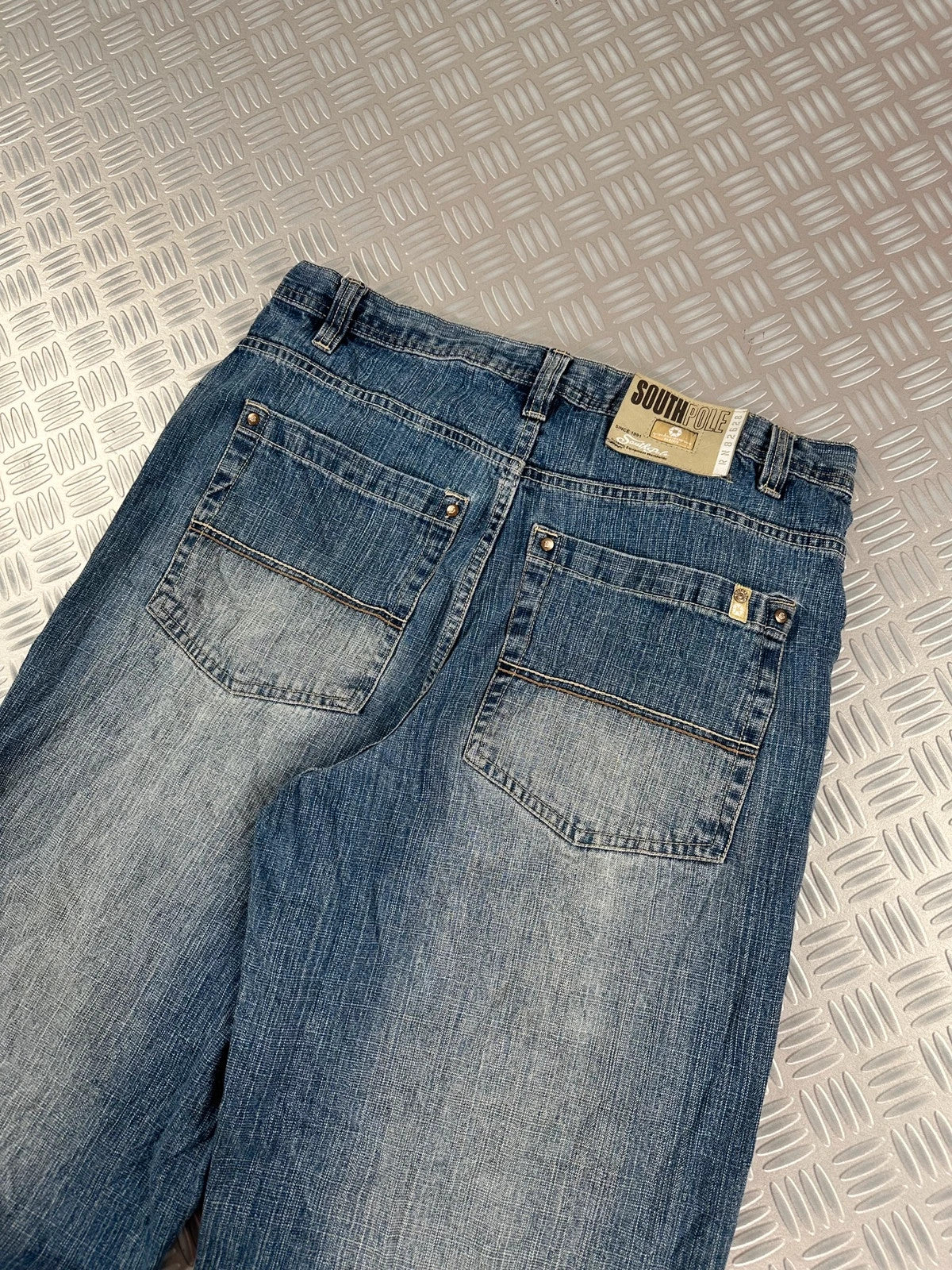 Vintage Southpole Hip Hop Baggy Denim Jeans y2k 90s