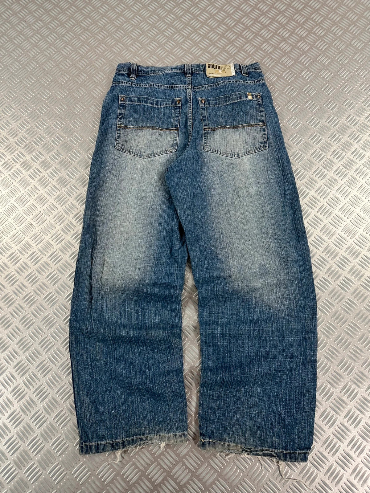 Vintage Southpole Hip Hop Baggy Denim Jeans y2k 90s