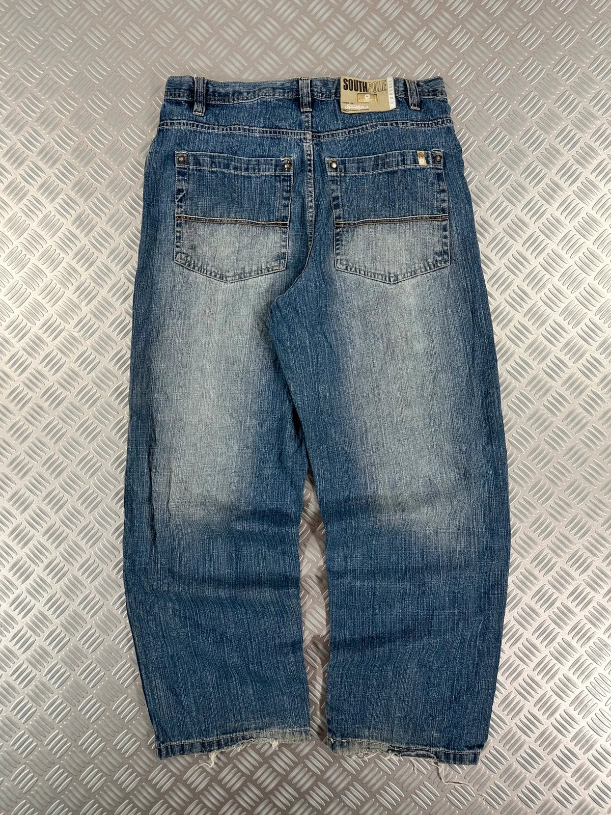 Vintage Southpole Hip Hop Baggy Denim Jeans y2k 90s