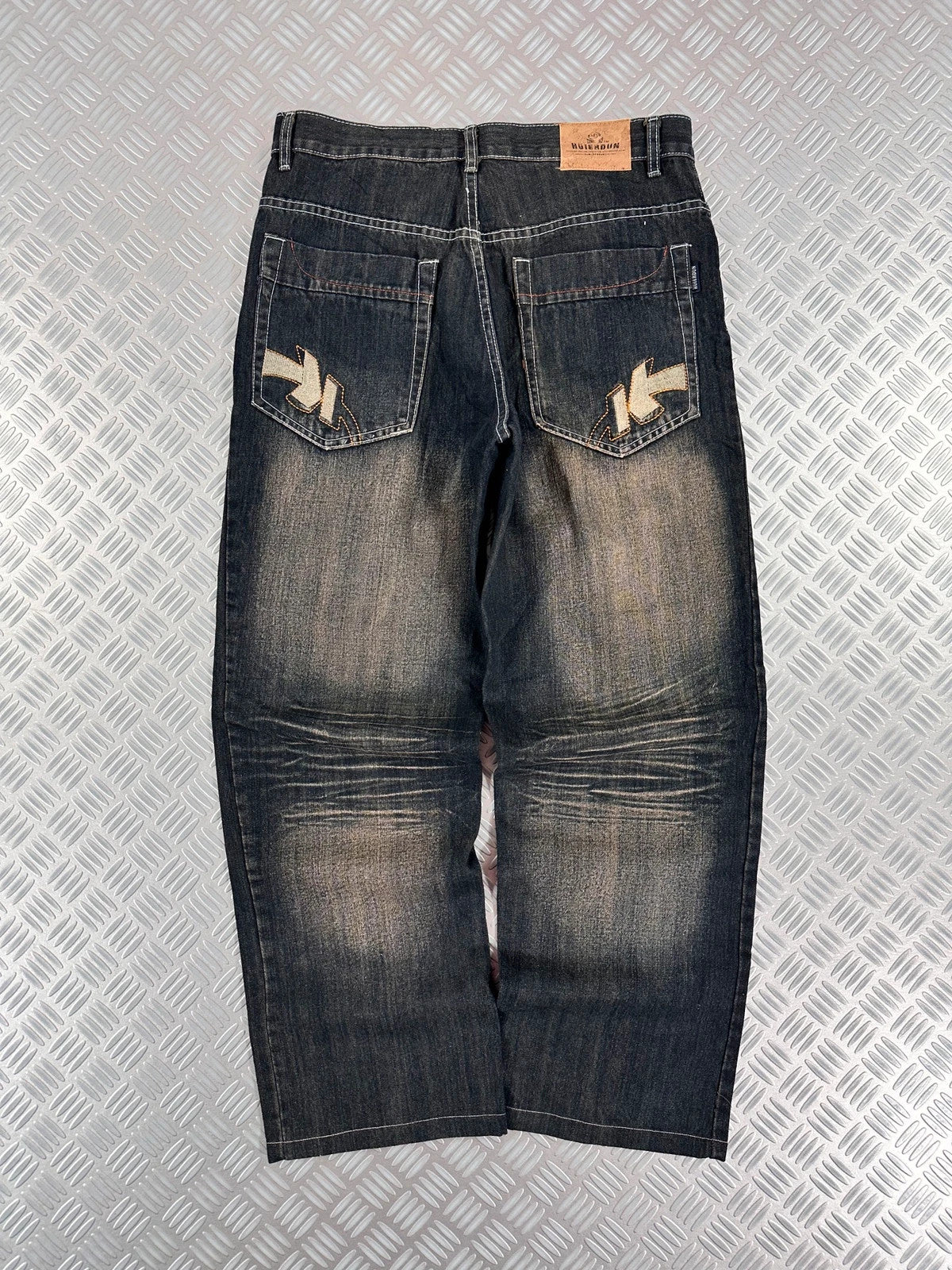 Vintage Tribal y2k Hip Hop Baggy Jeans 00s