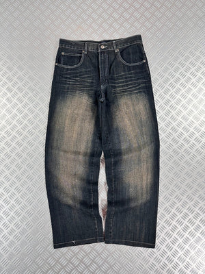 Vintage Tribal y2k Hip Hop Baggy Jeans 00s
