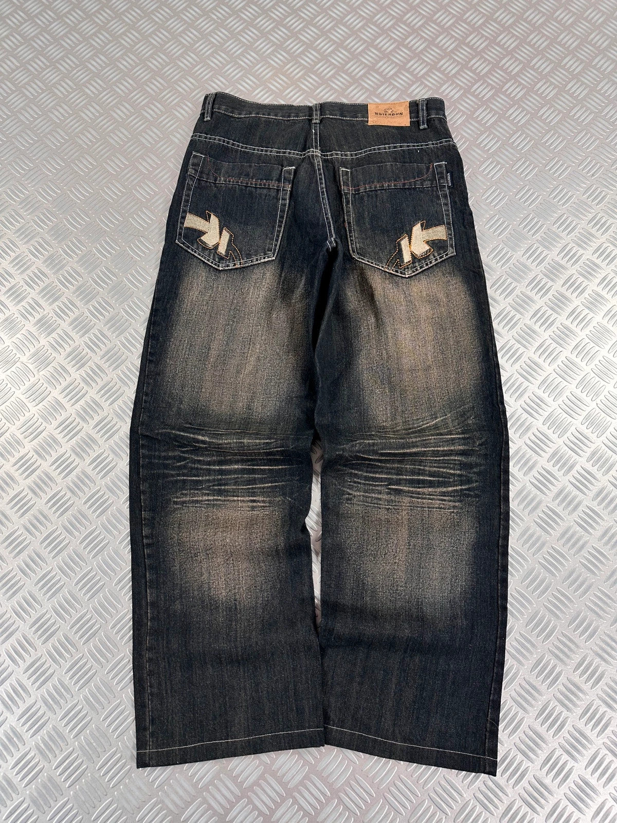 Vintage Tribal y2k Hip Hop Baggy Jeans 00s